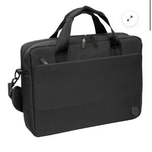 Jack Abrahams laptop bag/Briefcase‎ black NWOT